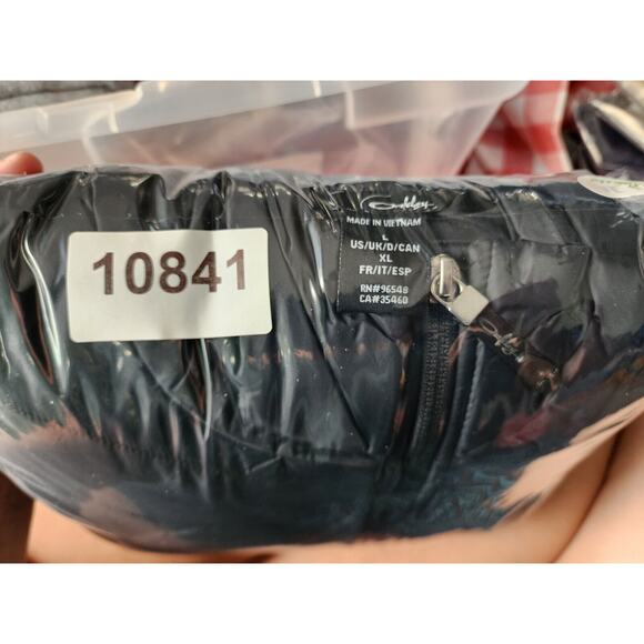 Oakley Quilted Jacket Women's Sz Large Black Insulated Puffer Full Zip Ski Coat - Picture 10 of 10